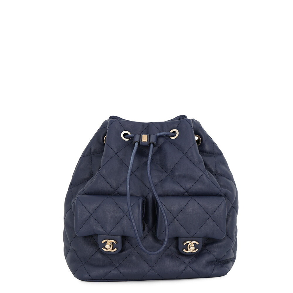 Chanel backpack, Coco Mark Matelassé calf leather, AS4342. CHANEL handbag, ha...